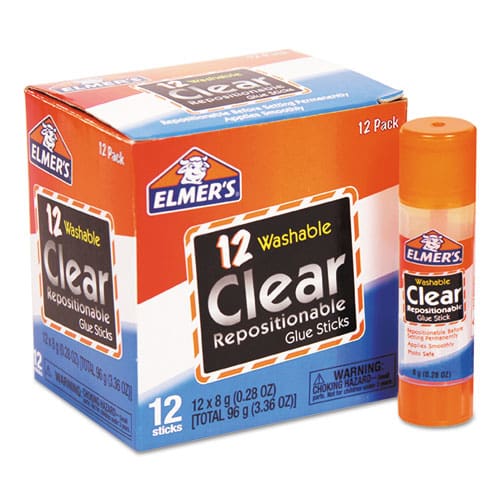 Elmer’s Clear School Glue Stick Scented Assorted 0.21 Oz Dries Clear 30/pack - School Supplies - Elmer’s®