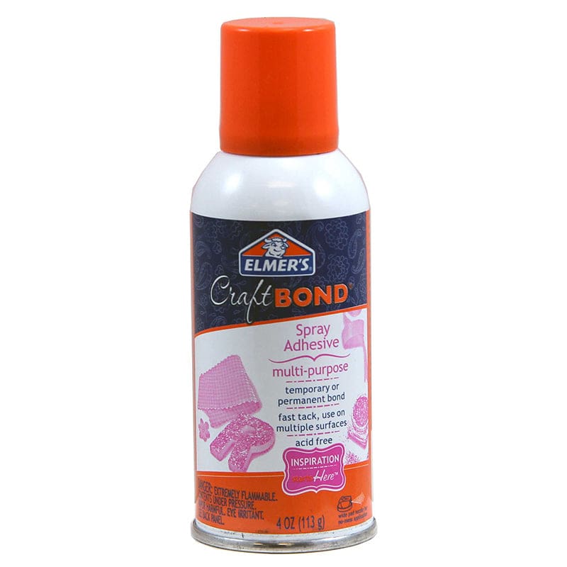 Elmers Craft Bond Multi Purpose Spray Adhesive 4 Oz (Pack of 10) - Glue/Adhesives - Sanford L.p.