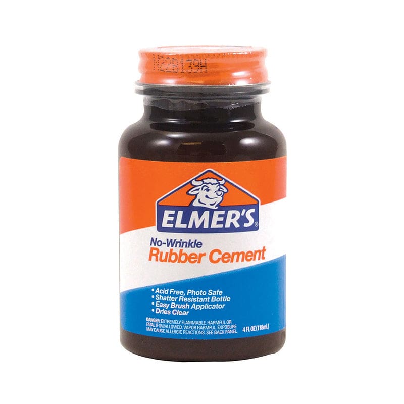 Elmers Rubber Cement 4 Oz (Pack of 12) - Adhesives - Sanford L.p.