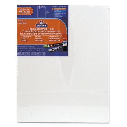 Elmer’s White Pre-cut Foam Board Multi-packs 11 X 14 4/pack - School Supplies - Elmer’s®