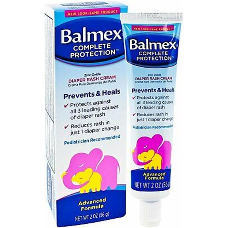 Emerson Healthcare Balmex Diaper Rash Cream 2 Oz Tube TUBox of E (Pack of 3) - Skin Care >> Ointments and Creams - Emerson Healthcare