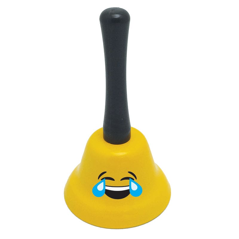 Emojis Decorative Hand Bell (Pack of 6) - Desk Accessories - Ashley Productions
