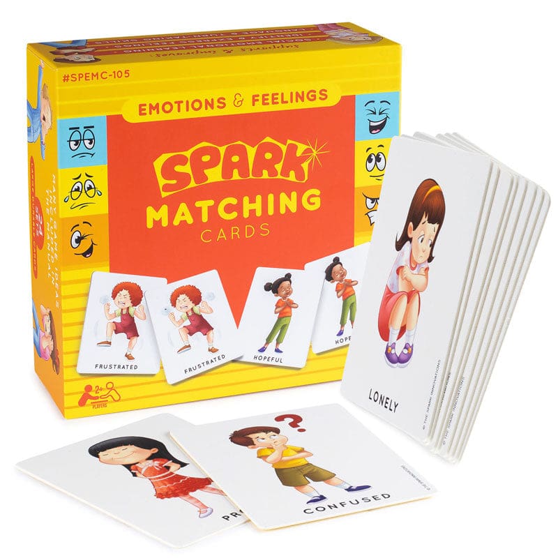 Emotions & Feelings Matching Cards Memory Game (Pack of 2) - Card Games - Spark Innovations