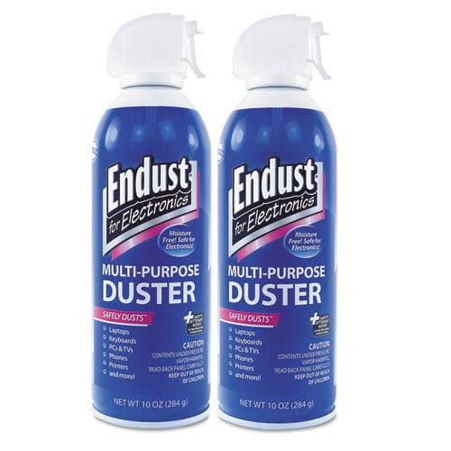 Endust Compressed Air Duster For Electronics 10 Oz Can 2/pack - Technology - Endust®