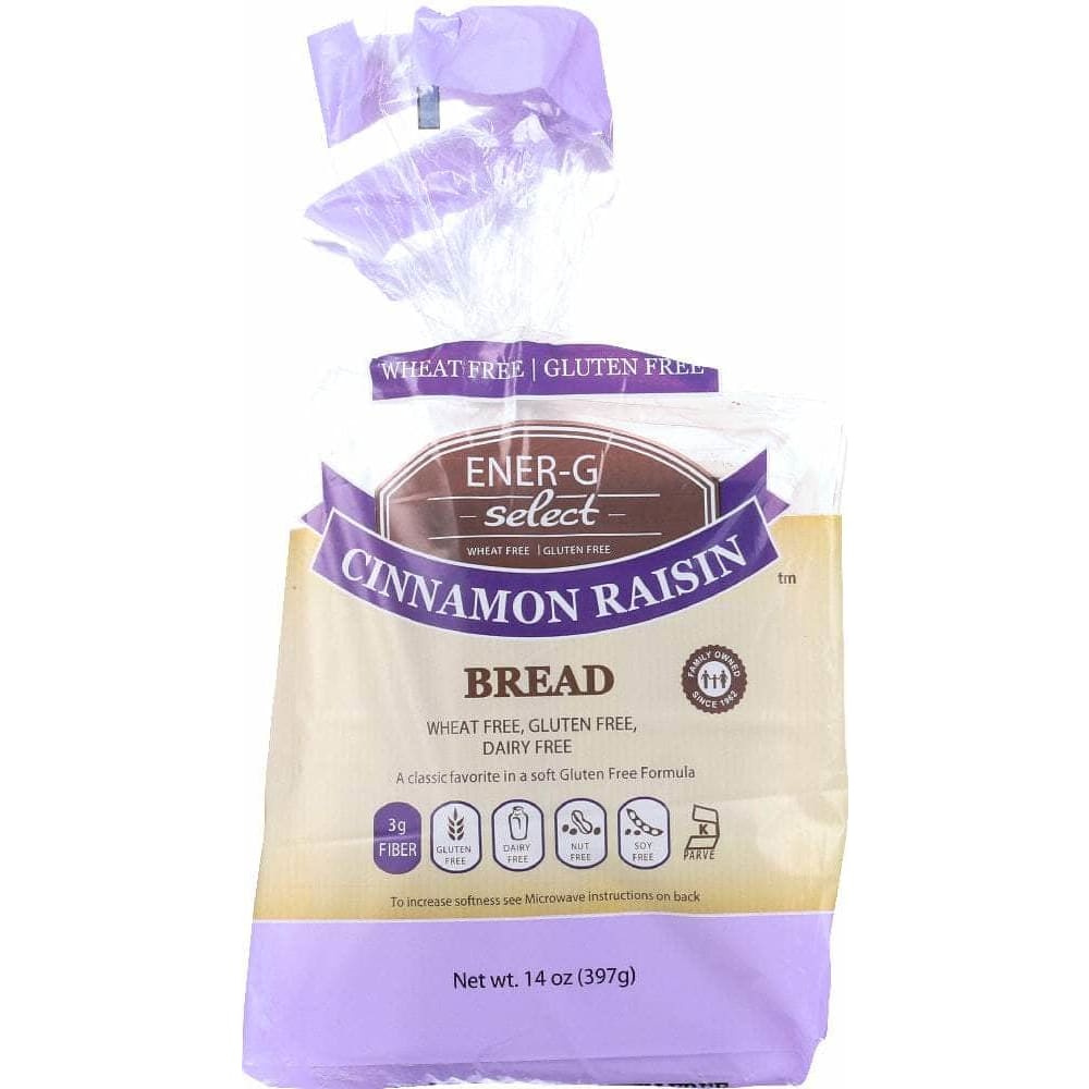 Ener G Foods Ener-G Foods Gluten Free Cinnamon Raisin Bread, 14 oz