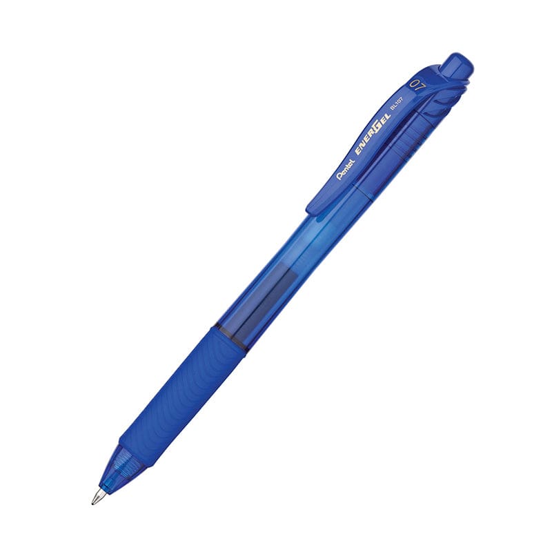 Energel X Blue 0.7Mm Retractable Liquid Gel Pen (Pack of 12) - Pens - Pentel Of America
