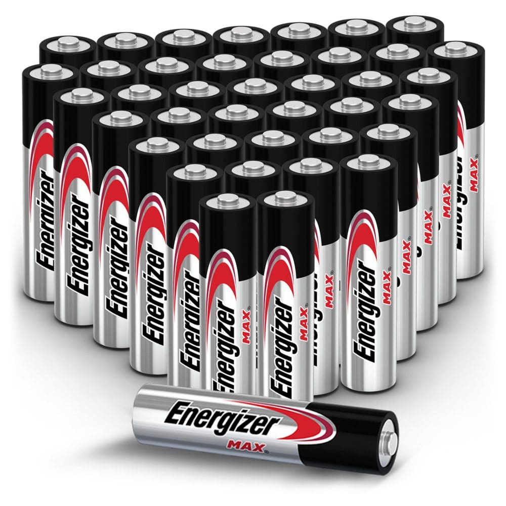 Energizer MAX AAA Alkaline Batteries (40 Pack) - Batteries - Energizer MAX