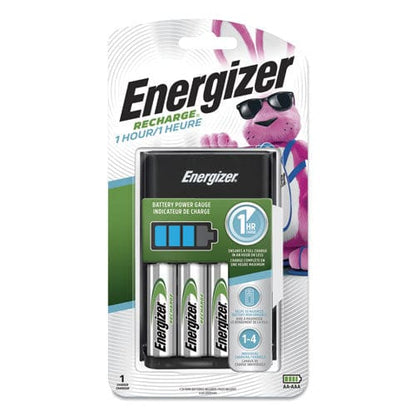 Energizer Recharge 1 Hour Charger For Aa Or Aaa Nimh Batteries Includes 4 Aa Batteries - Technology - Energizer®