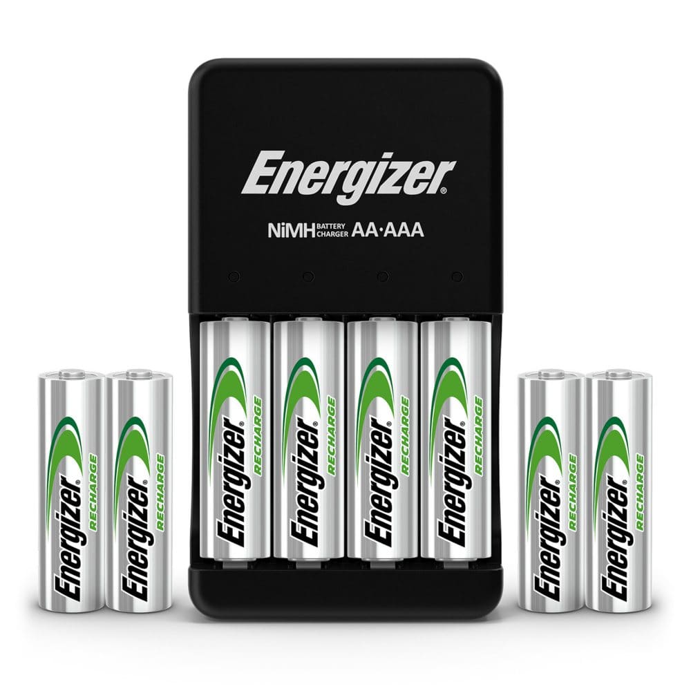 Energizer Recharge PowerPlus Charger AA & AAA Batteries - Batteries - Energizer Recharge