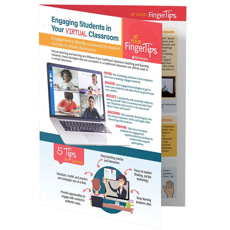 Engaging Students In Your Virtual Classroom (Pack of 6) - Classroom Management - Shell Education