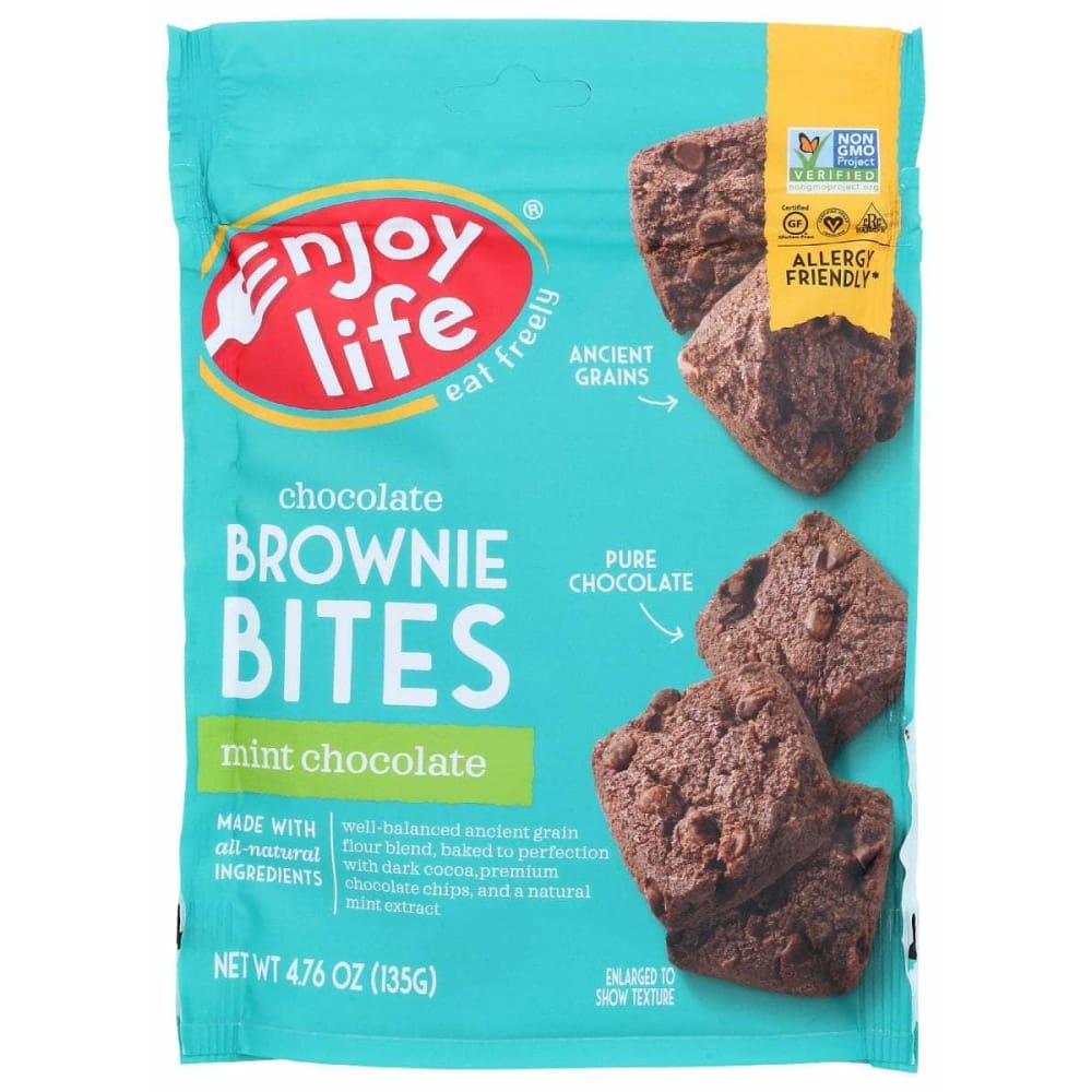 ENJOY LIFE Enjoy Life Bites Brownie Mint Chocol, 4.76 Oz