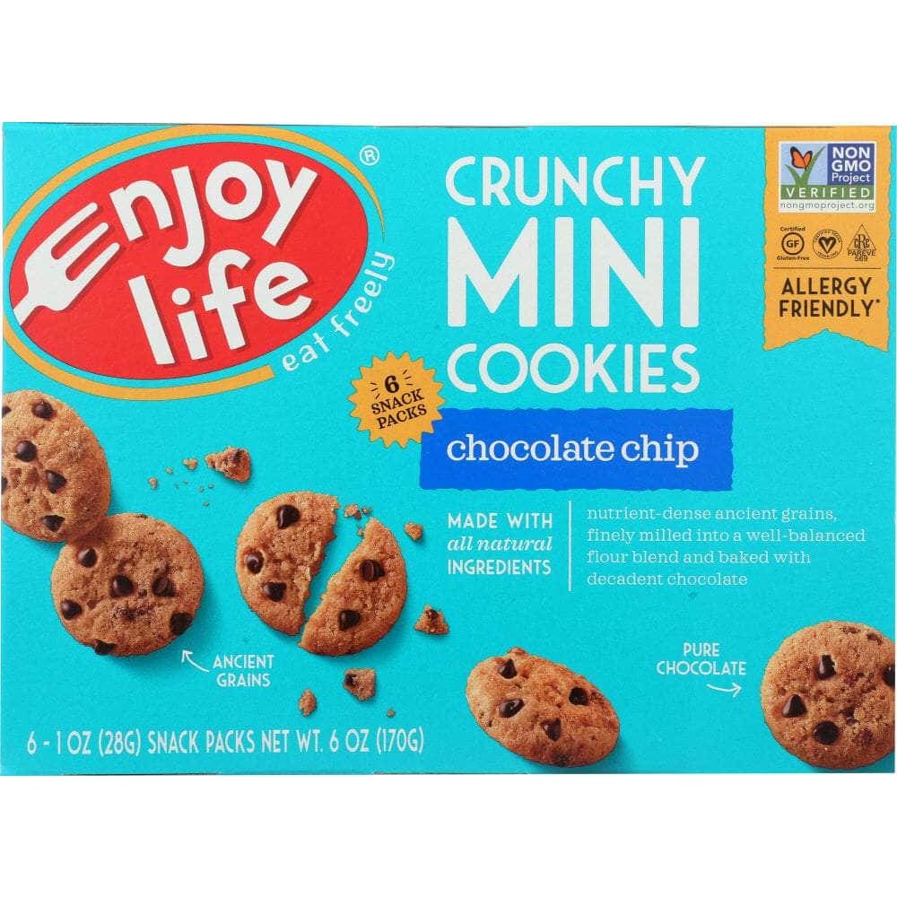 ENJOY LIFE FOODS Enjoy Life Crunchy Minis Chocolate Chip, 6 Oz