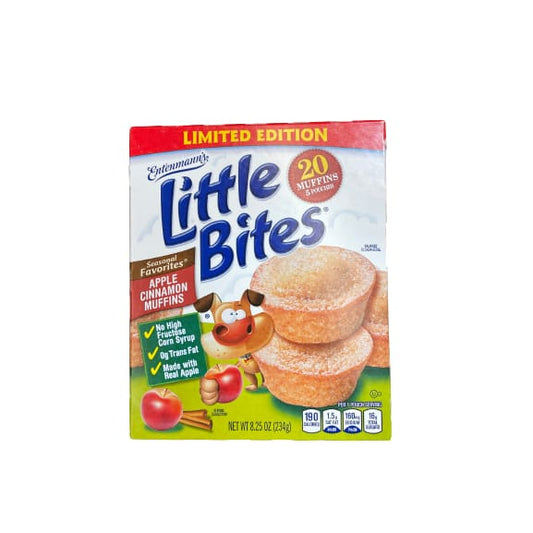 Entenmann’s Little Bites Limited Edition Apple Cinnamon Muffins Muffins 20 Muffins - Entenmann’s