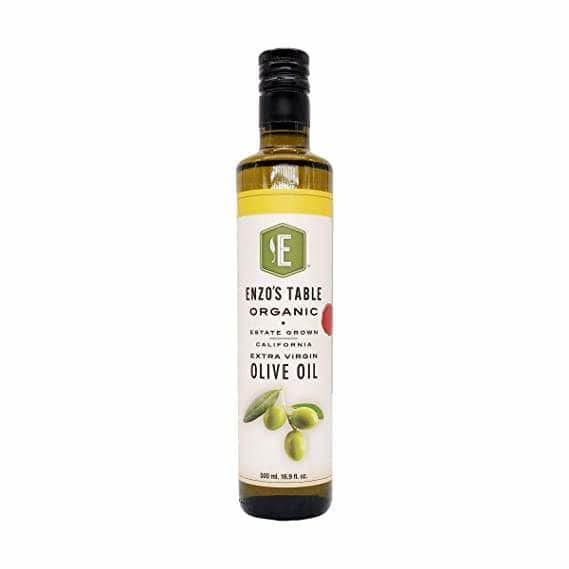 ENZOS TABLE Grocery > Cooking & Baking ENZOS TABLE: Organic Extra Virgin olive Oil, 500 ml