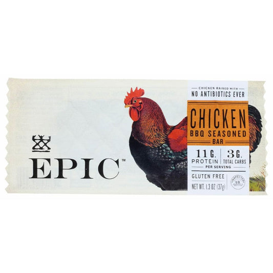 EPIC EPIC Chicken Bbq Seasoned Bar, 1.3 oz