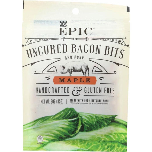 EPIC EPIC Uncured Bacon Bits Maple, 3 oz