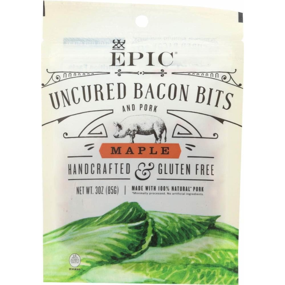 EPIC EPIC Uncured Bacon Bits Maple, 3 oz