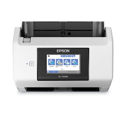 Epson Ds-790wn Wireless Network Color Document Scanner 600 Dpi Optical Resolution 100-sheet Duplex Auto Document Feeder - Technology -