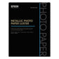 Epson Professional Media Metallic Luster Photo Paper 10.5 Mil 8.5 X 11 White 25/pack - School Supplies - Epson®