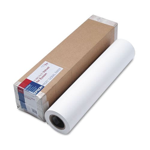 Epson Somerset Velvet Paper Roll 24 X 50 Ft White - School Supplies - Epson®