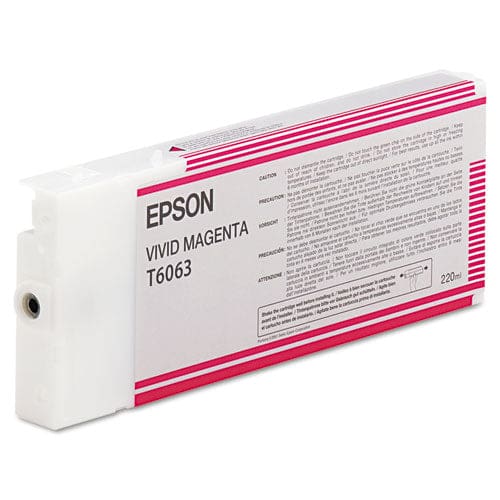 Epson T606300 (60) Ink Vivid Magenta - Technology - Epson®