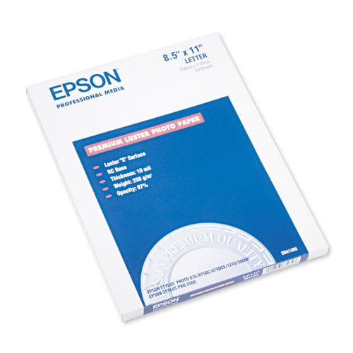 Epson Ultra Premium Photo Paper 10 Mil 11.75 X 16.5 Luster White 50/pack - School Supplies - Epson®