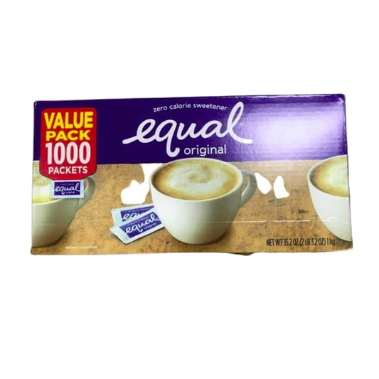 Equal Zero Calorie Sweetener 1,000 Count - ShelHealth.Com