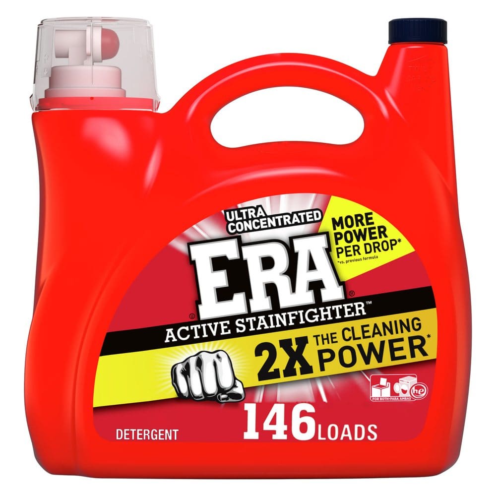 Era Active Stainfighter Ultra Concentrated Liquid Laundry Detergent (200 oz. 146 loads) - Laundry Supplies - Era Active