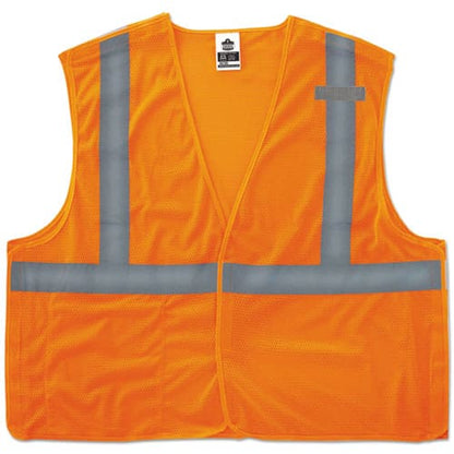 ergodyne Glowear 8215ba Type R Class 2 Econo Breakaway Mesh Vest Large To X-large Orange - Janitorial & Sanitation - ergodyne®