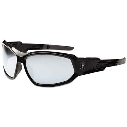 ergodyne Skullerz Loki Safety Glasses/goggles Black Frame/in/outdoor Lens Nylon/polycarb - Office - ergodyne®