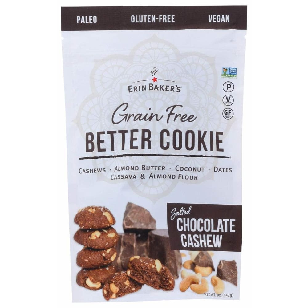 ERIN BAKERS Erin Bakers Cookie Choc Sltd Cashew, 5 Oz