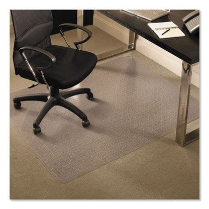 ES Robbins Everlife Chair Mats For Medium Pile Carpet Rectangular 46 X 60 Clear - Furniture - ES Robbins®