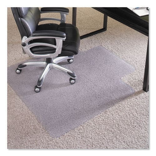 ES Robbins Everlife Intensive Use Chair Mat For High Pile Carpet Rectangular With Lip 36 X 48 Clear - Furniture - ES Robbins®