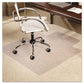 ES Robbins Everlife Moderate Use Chair Mat For Low Pile Carpet Rectangular With Lip 45 X 53 Clear - Furniture - ES Robbins®