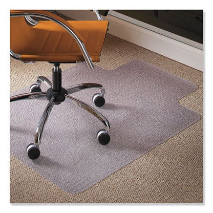 ES Robbins Natural Origins Chair Mat With Lip For Carpet 36 X 48 Clear - Furniture - ES Robbins®