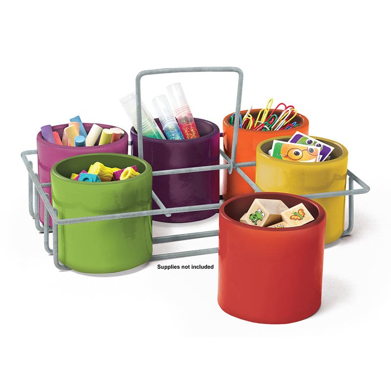 Essential 6 Pc Caddy - Storage Containers - Primary Concepts Inc