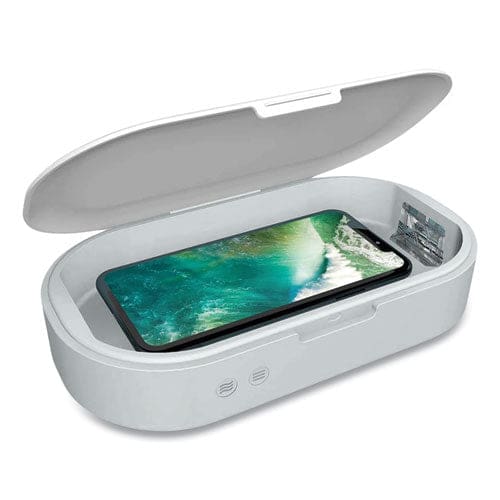 Essential Gear Uv Sterilizing Box For Mobile Phones White - Technology - Essential Gear