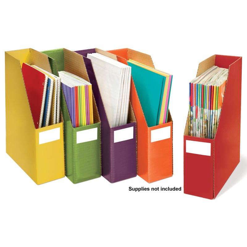 Essential Storage Files St Of 5 (Pack of 3) - Storage Containers - Primary Concepts Inc