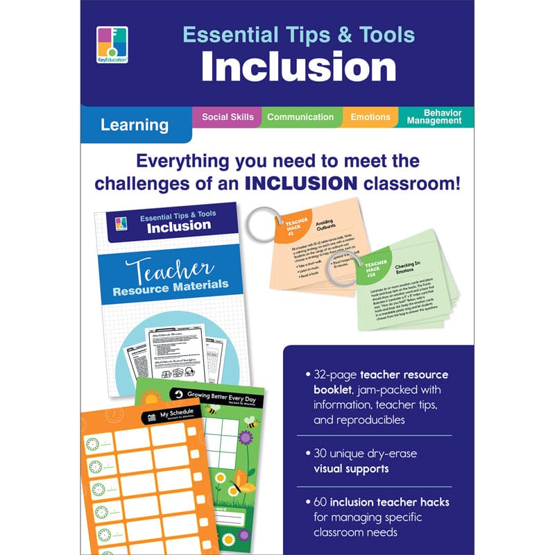 Essential Tips & Tools Inclusion - Resource Books - Carson Dellosa Education