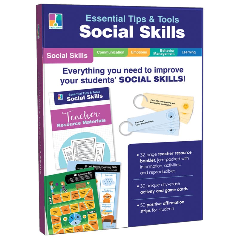 Essntial Tips & Tools Social Skills - Resource Books - Carson Dellosa Education
