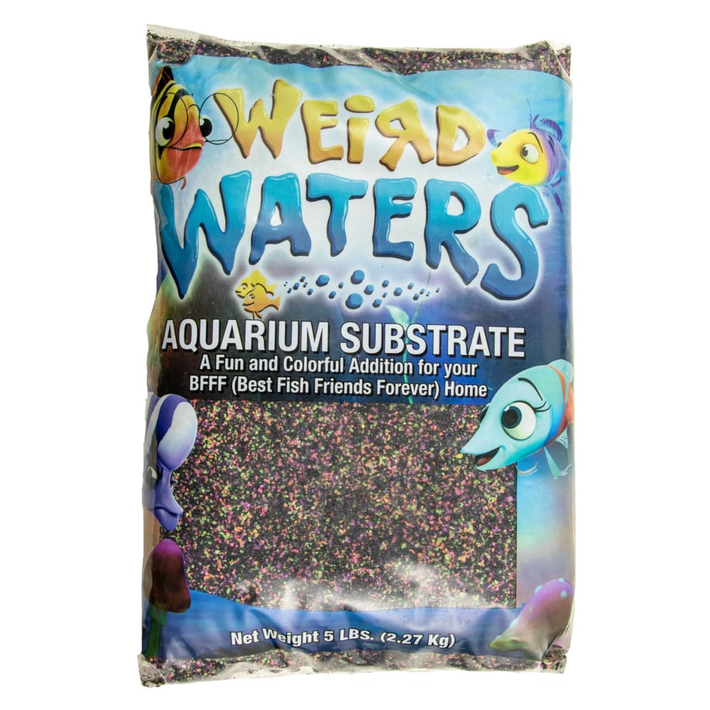 Estes Weird Waters Aquarium Substrate Sand Black; 1ea-5 lb - Pet Supplies - Estes