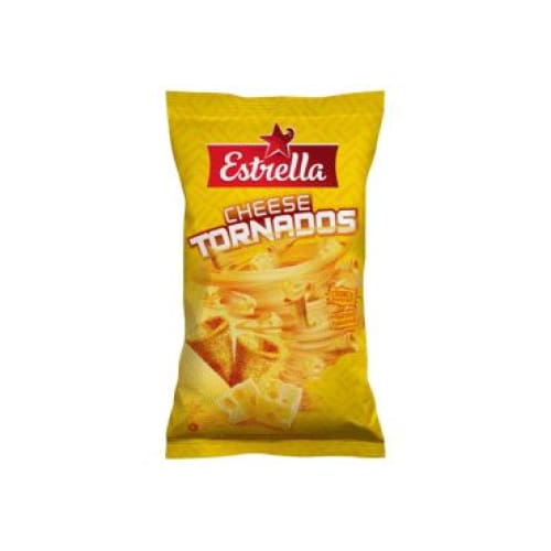 ESTRELLA Cheese Flavour Crunchy Corn Snack 3.88 oz. (110 g.) - ESTRELLA