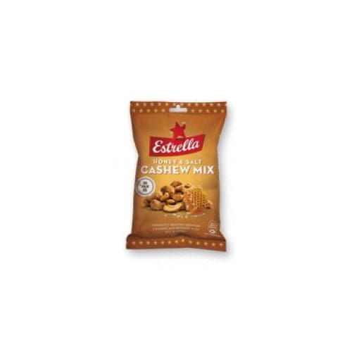 ESTRELLA Honey & Salt Cashew Nuts Mix 4.94 oz. (140 g.) - Estrella