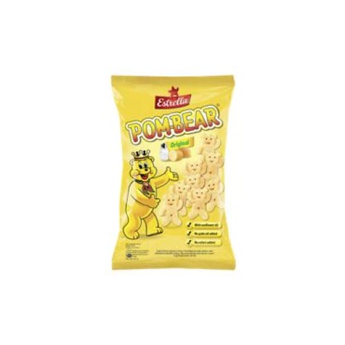 ESTRELLA POM BEAR Crunchy Potato snacks with Salt 2.29 oz. (65 g.) - Estrella