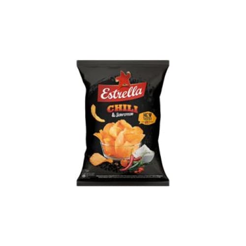 ESTRELLA Sourcream & Hot Paprika Flavors Chips 4.59 oz. (130 g.) - Estrella