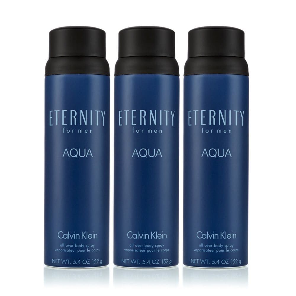 Eternity Aqua for Men 3 Pack Body Spray (5.4 oz. 3 pk.) - Men’s Cologne - Eternity Aqua