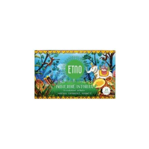Etno Ginger (Ginger Journey) Tea Bags 20 pcs. - Etno
