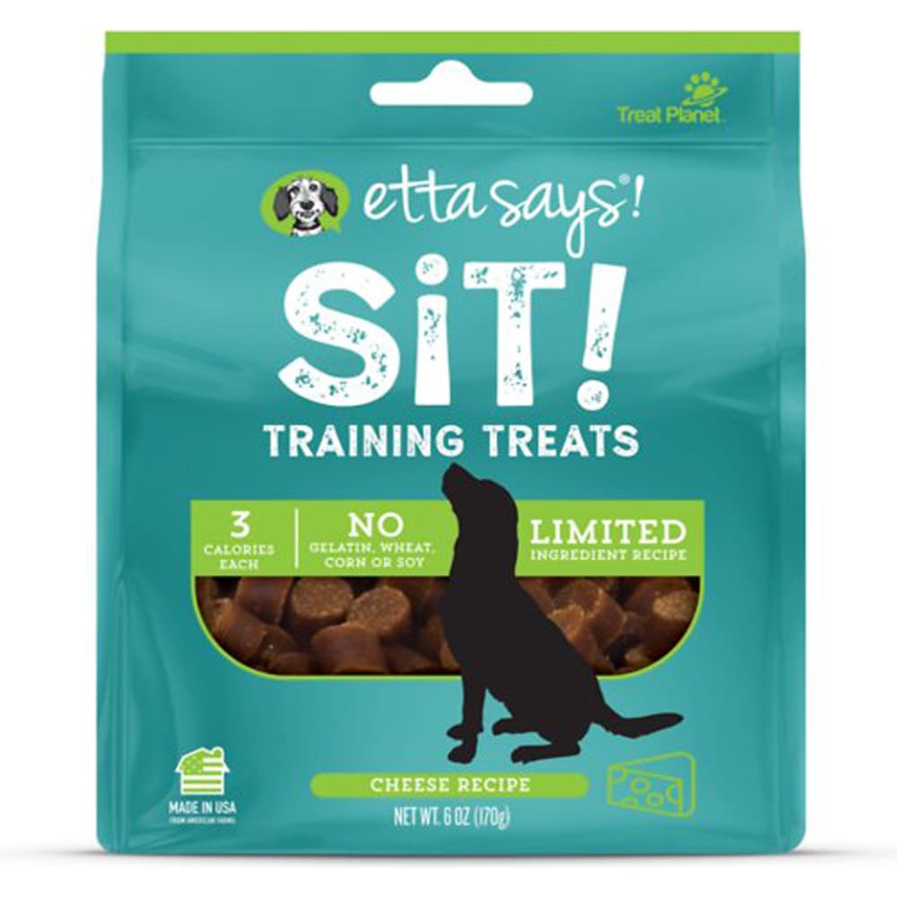Etta Says Sit! Training Treats Cheese Recipe; Wt 6Oz - Pet Supplies - Etta Says!