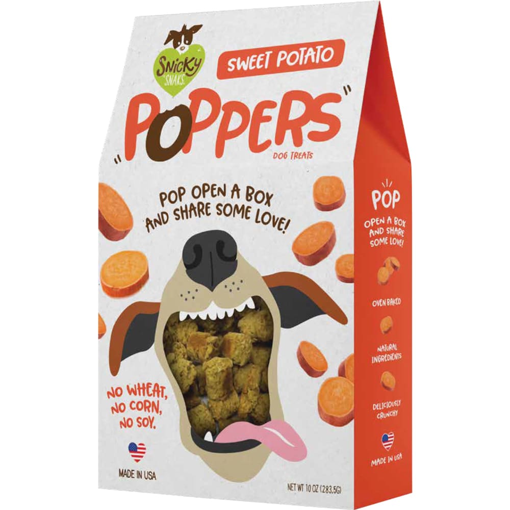 Etta Says! Snicky Snacks Dog Poppers Sweet Potato 10 Oz - Pet Supplies - Etta Says!