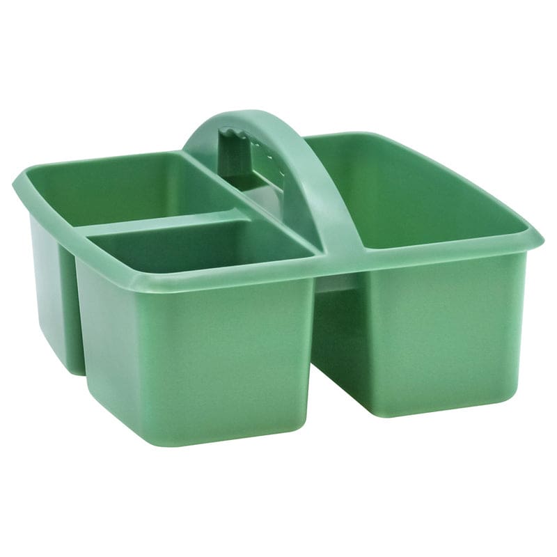 Eucalyptus Green Storage Caddy Plastic (Pack of 10) - Storage Containers - Teacher Created Resources